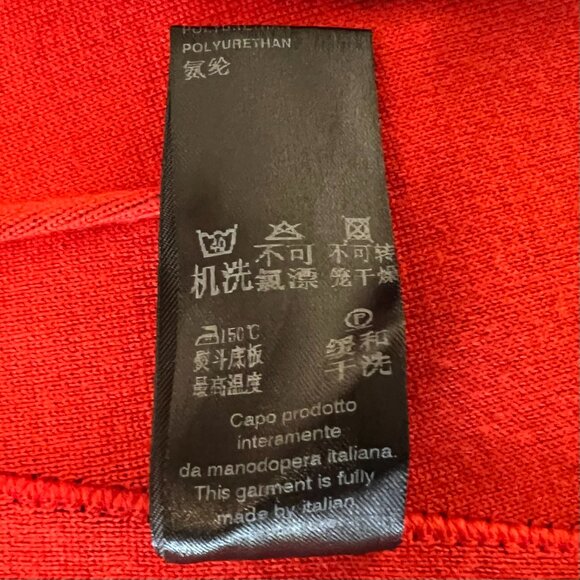 D. Exterior 100% Wool Jacket, Size L, Used, Made in Italy - Picture 5 of 5